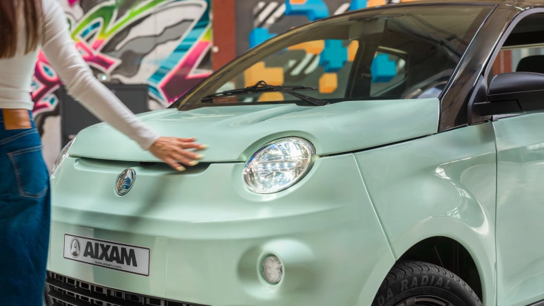 Automobiliai, kuriems vairuoti nereikia vairuotojo pažymėjimo, AIXAM Easy AIXAM RUBANOX - Old School Concept-10.jpg