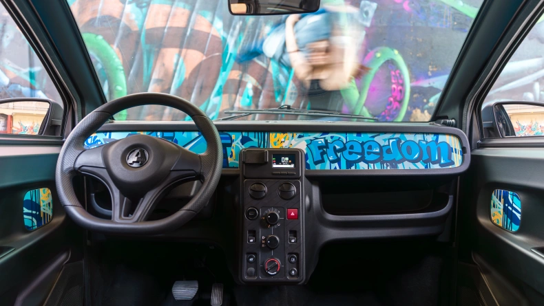 Automobiliai, kuriems vairuoti nereikia vairuotojo pažymėjimo, AIXAM Easy AIXAM RUBANOX - Old School Concept-15.jpg