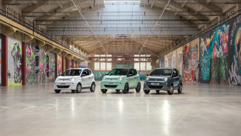 Automobiliai, kuriems vairuoti nereikia vairuotojo pažymėjimo, AIXAM Easy AIXAM RUBANOX - Old School Concept-1.jpg