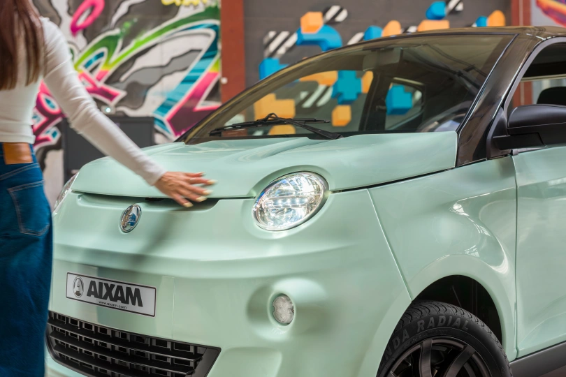 Automobiliai, kuriems vairuoti nereikia vairuotojo pažymėjimo, AIXAM Easy AIXAM RUBANOX - Old School Concept-10.jpg