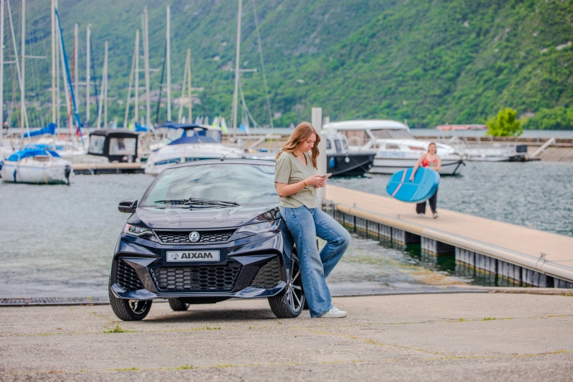 Automobiliai, kuriems vairuoti nereikia vairuotojo pažymėjimo, AIXAM Coup&eacute; 1.jpg